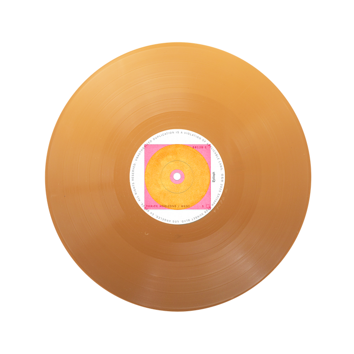 Horizons / West - Opaque Peach LP (Standard Version) - Webstore Exclusive