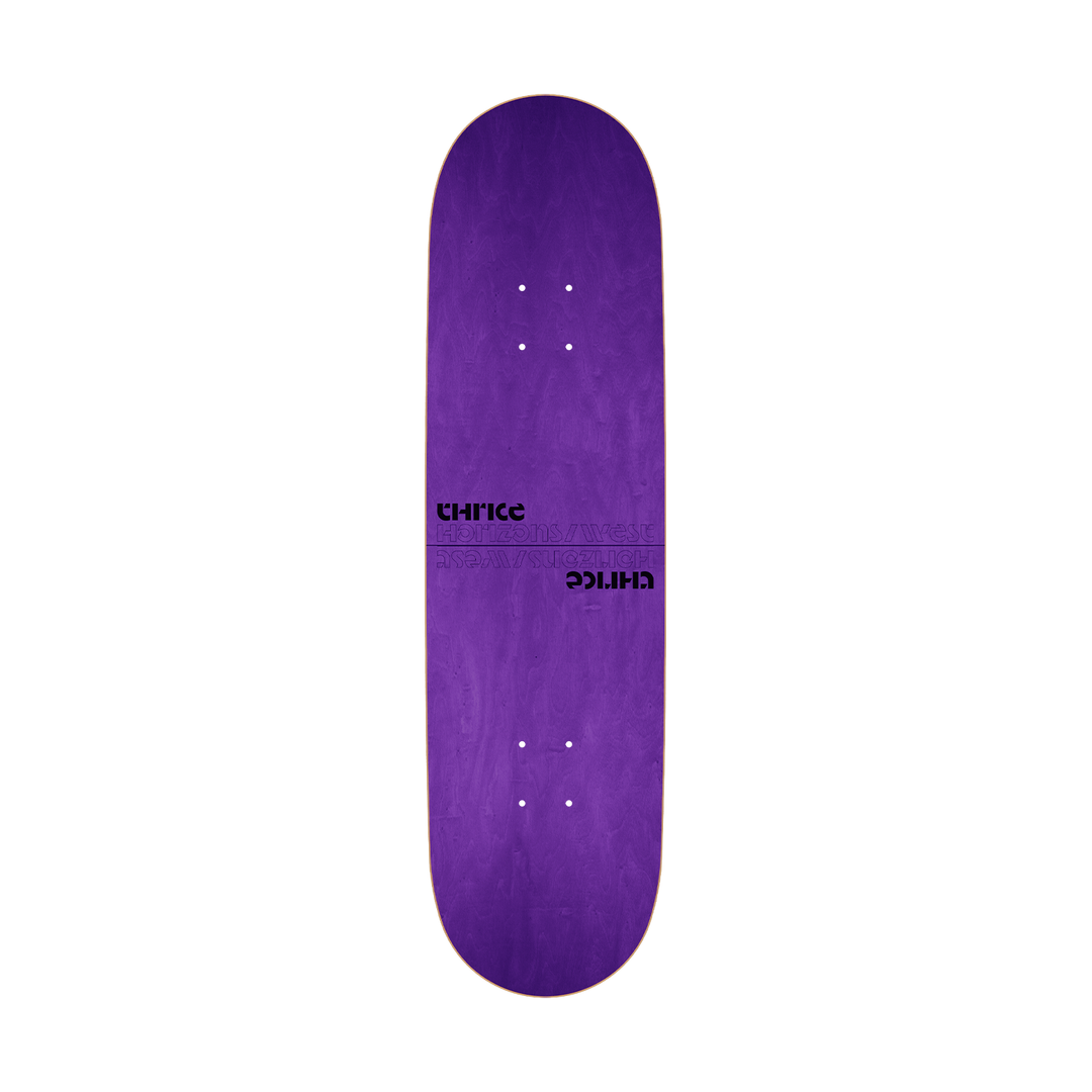 Horizons West Skateboard Deck - Purple