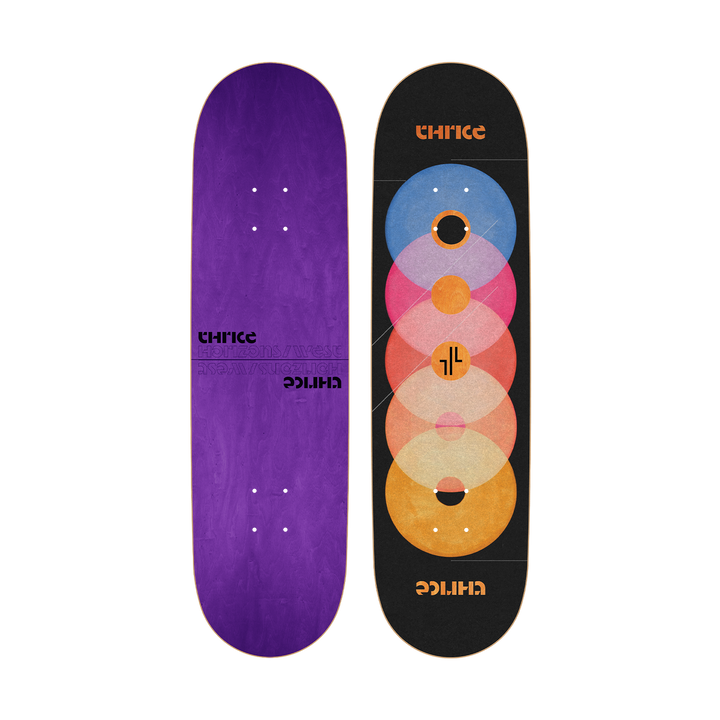 Horizons West Skateboard Deck - Purple