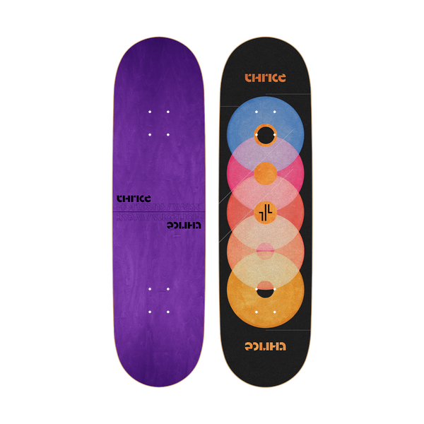 Horizons West Skateboard Deck - Purple – Thrice | Official