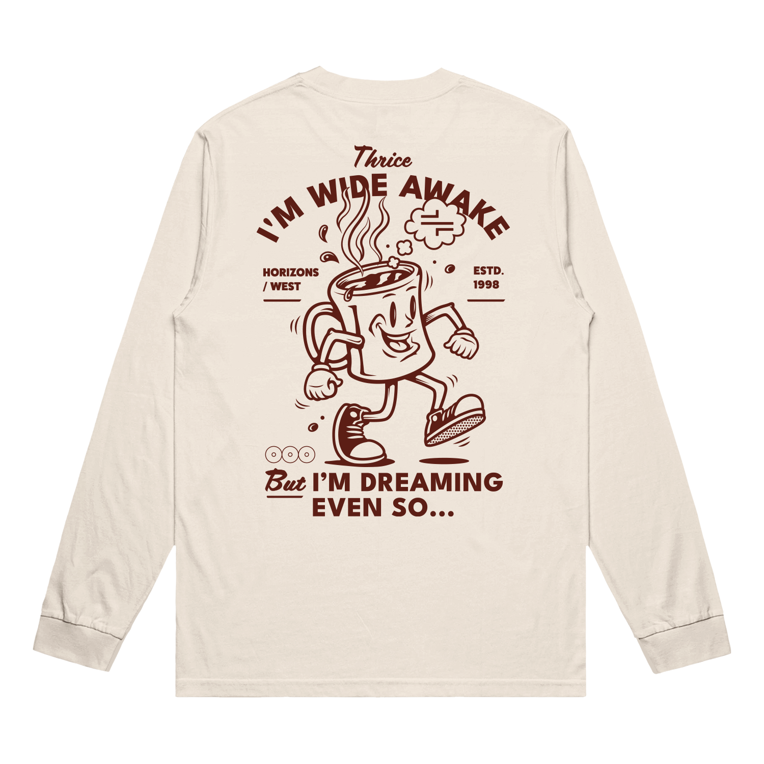 I'm Wide Awake Long Sleeve – Thrice | Official Merchandise Store I'm Wide Awake Long Sleeve – Thrice | Official Merchandise Store