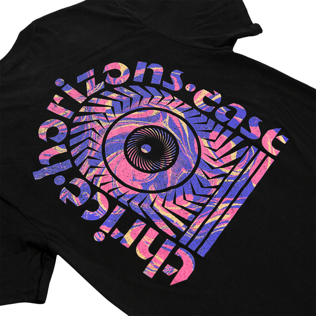 Horizon East Eye Black Tee