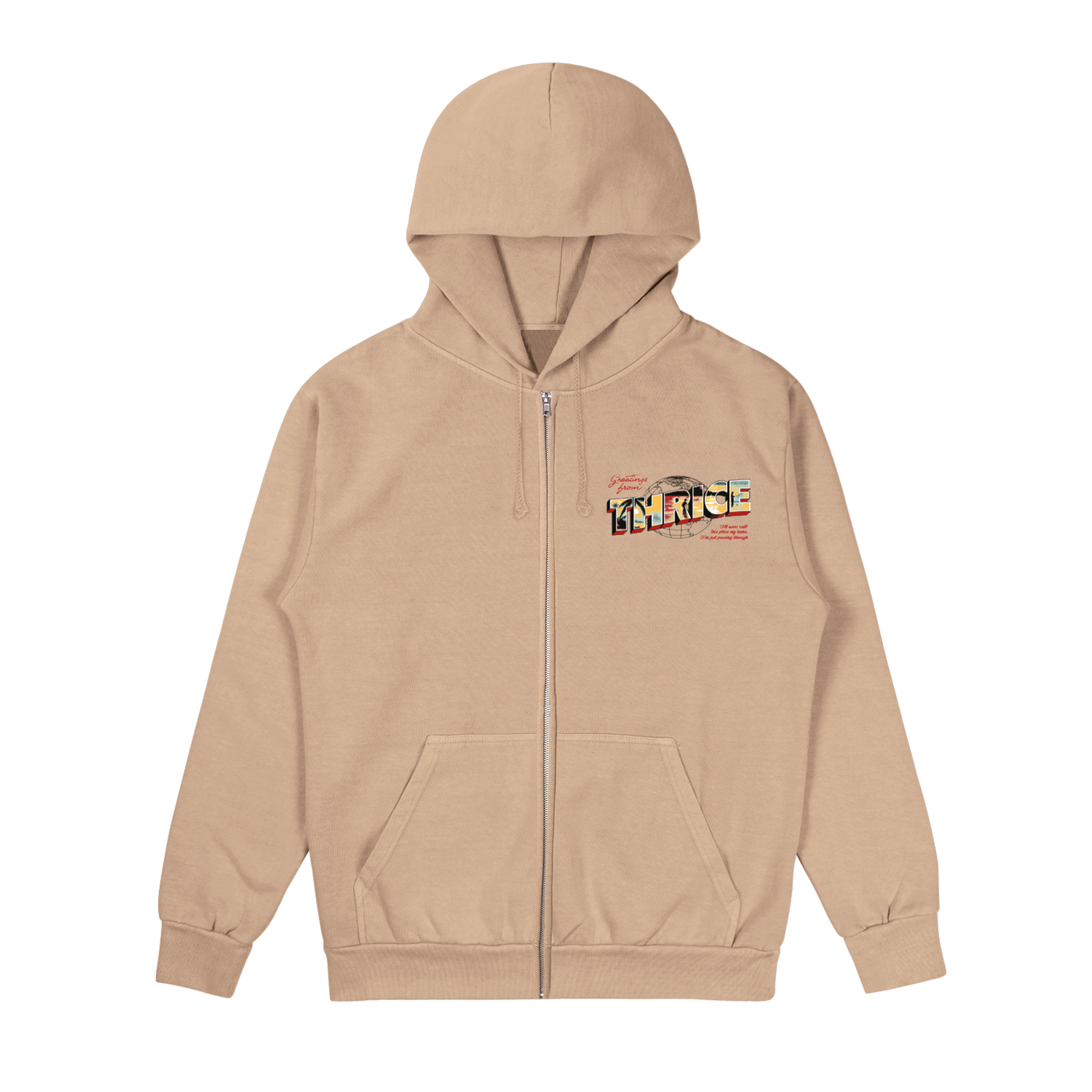 In Exile Zip Up Hoodie