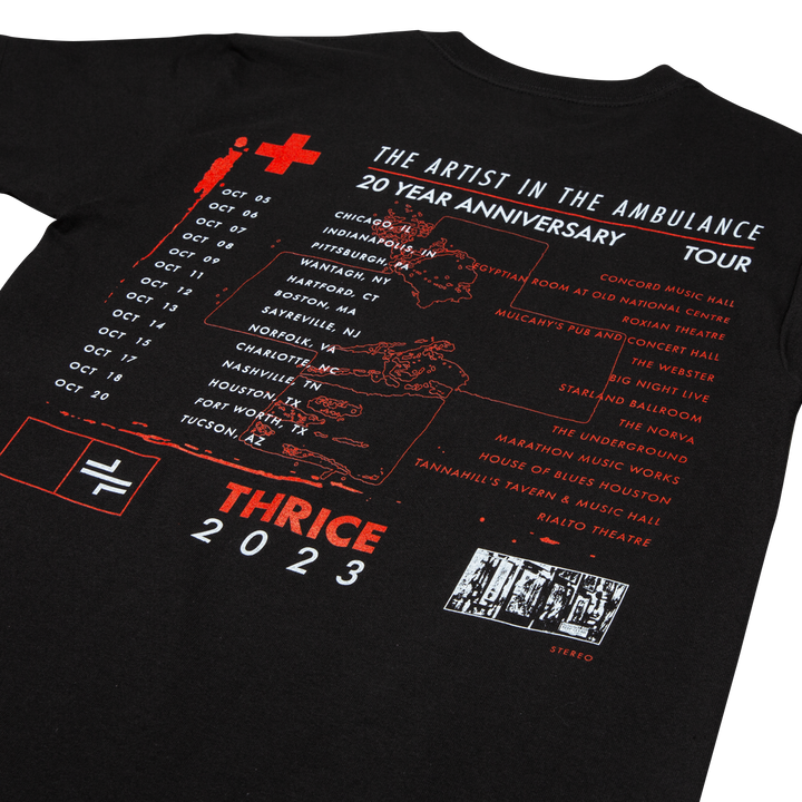 Tour Black Tee
