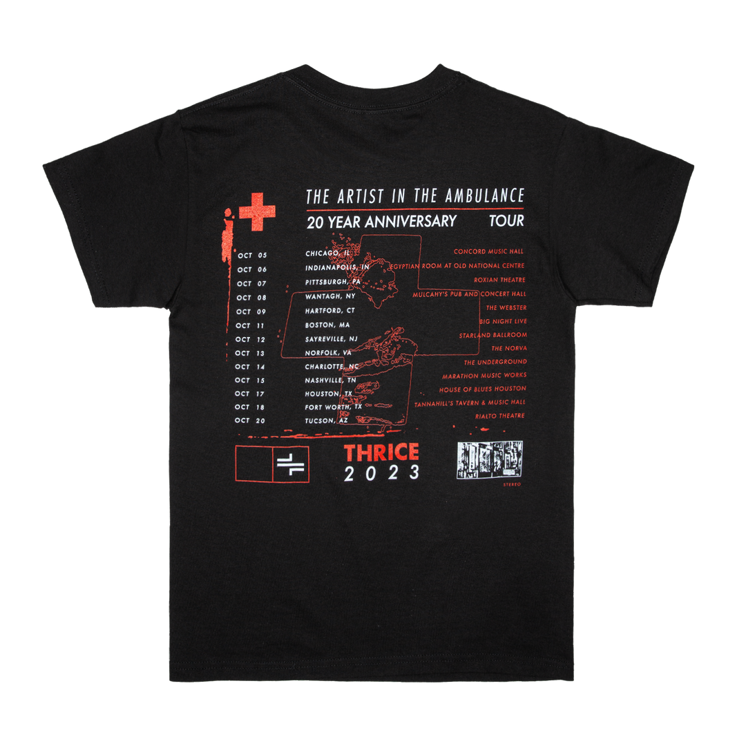 Tour Black Tee