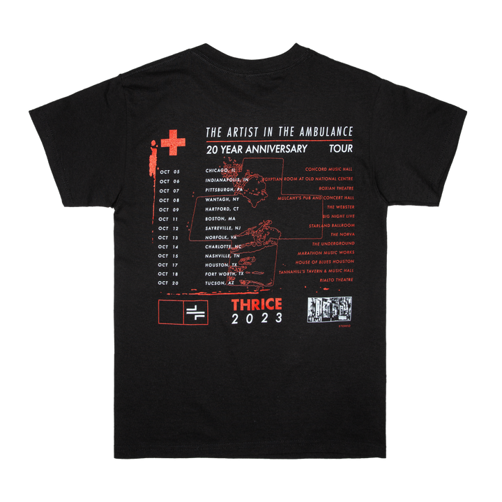 Tour Black Tee