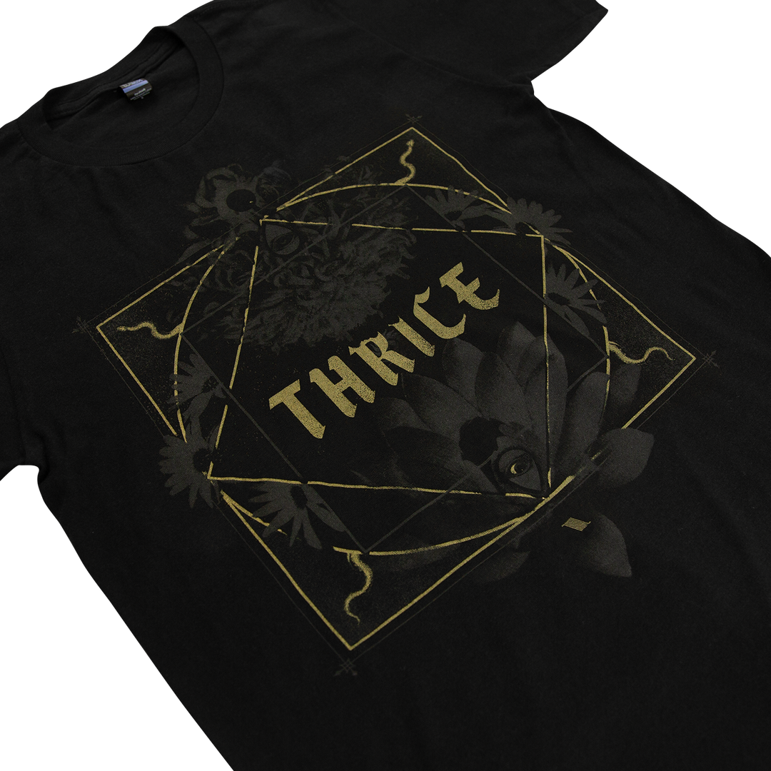 Lotus Eyes Tee - Black