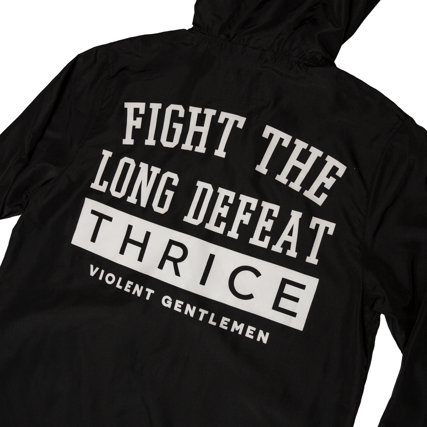 Violent Gentlemens Fight the Long Defeat Windbreaker Jacket