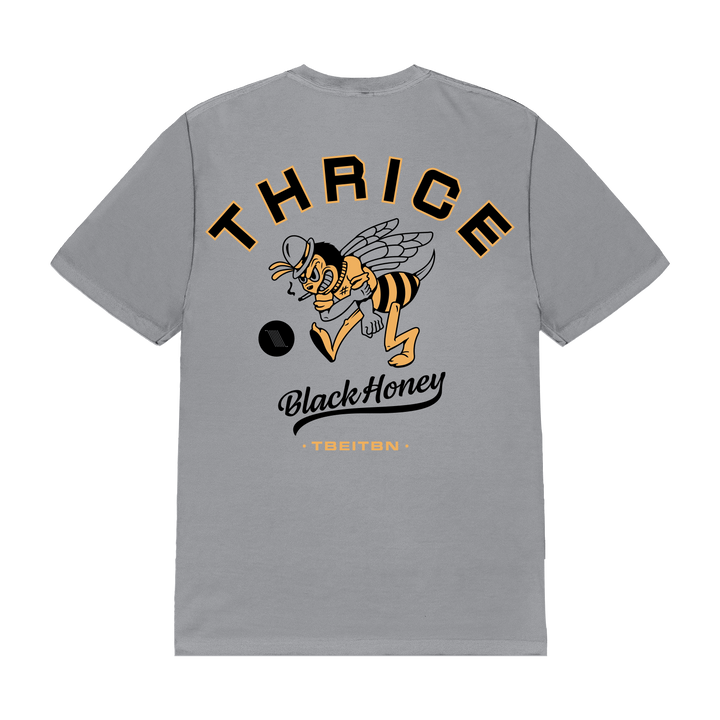 Black Honey Tee - Grey