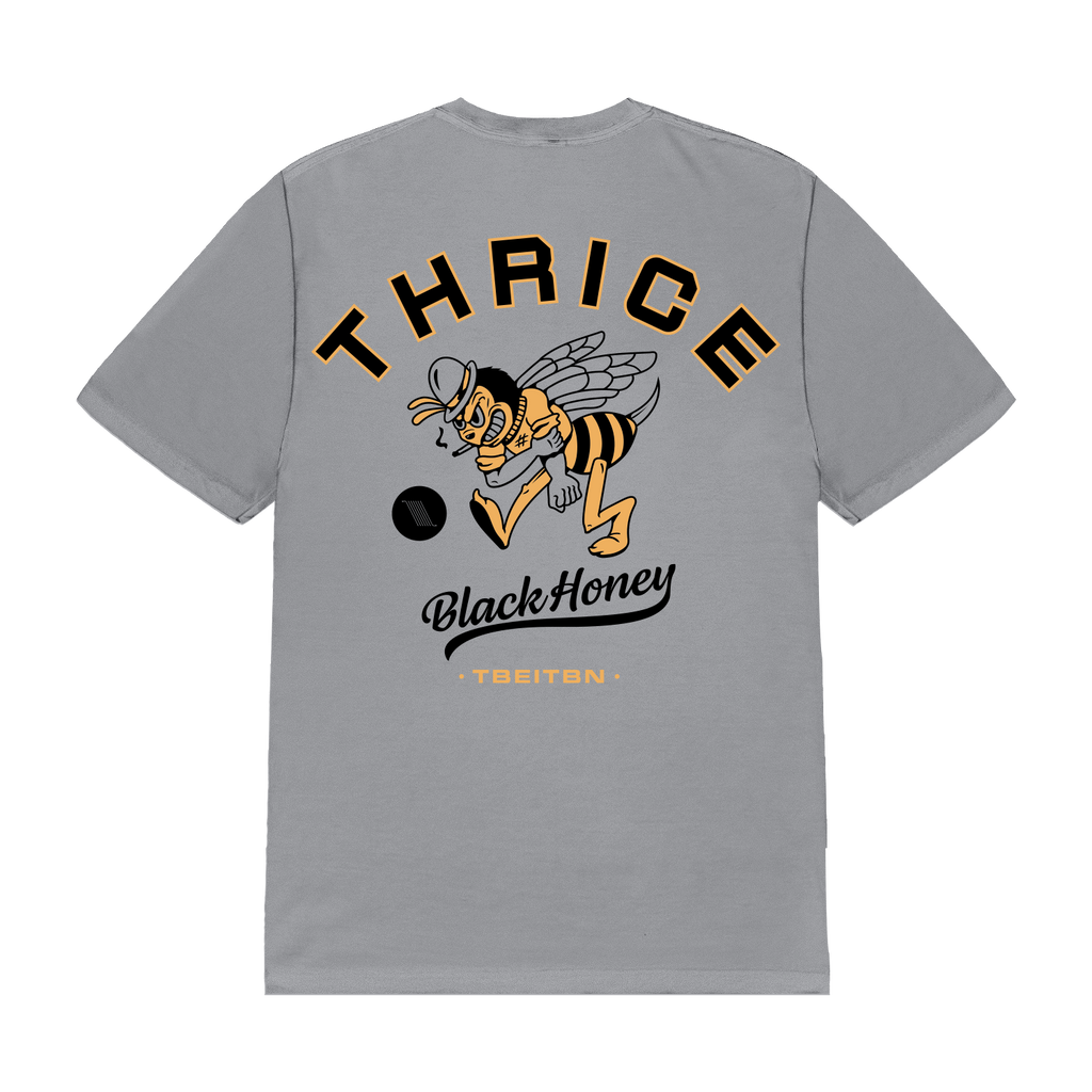 Black Honey Tee - Grey – Thrice | Official Merchandise Store
