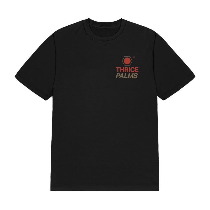 Palms Album Tee - Black