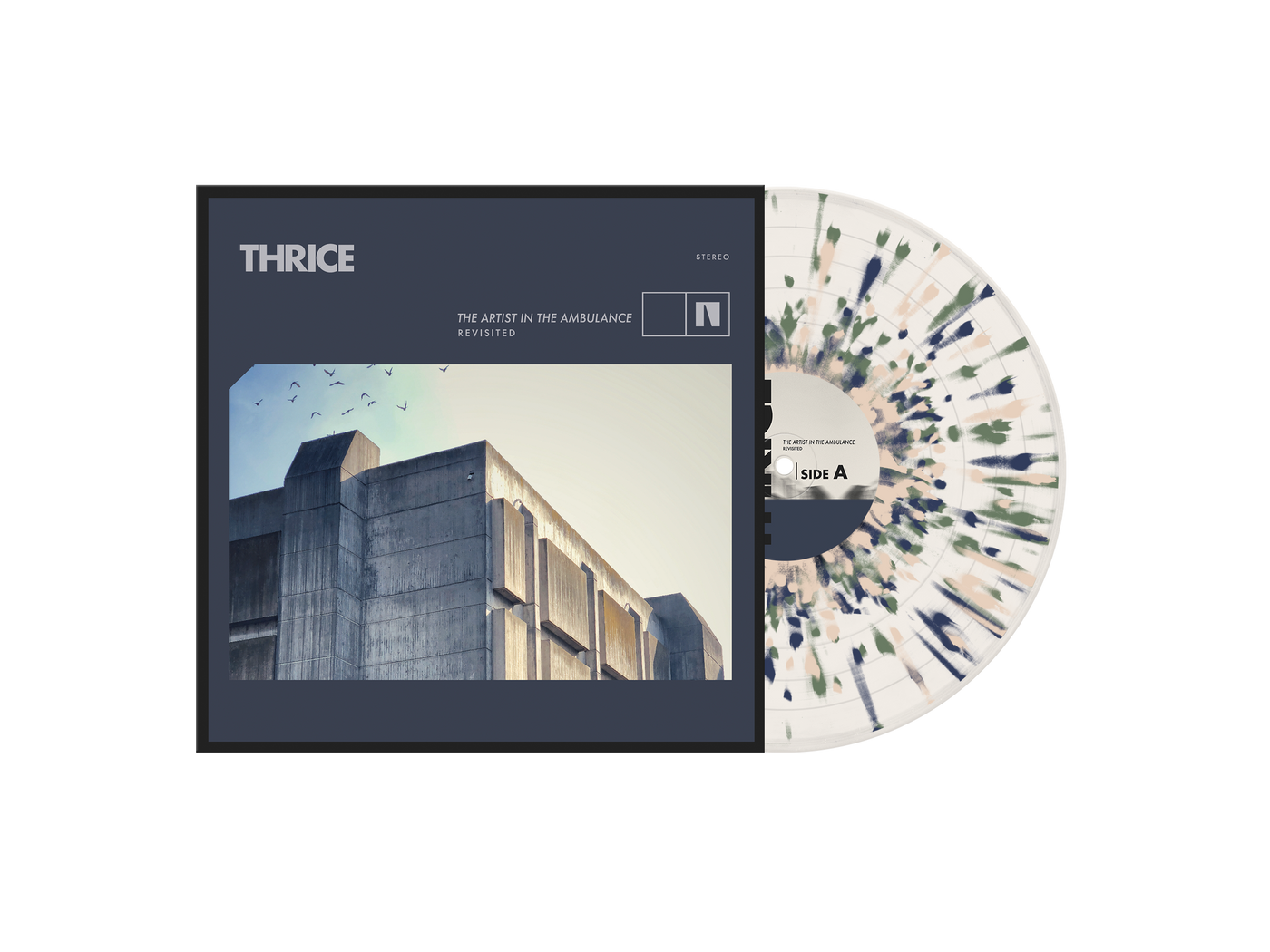 TAITA 20th Anniversary Revisited - 12" Vinyl (Cloudy Clear with Cream, Green, Blue Splatter)